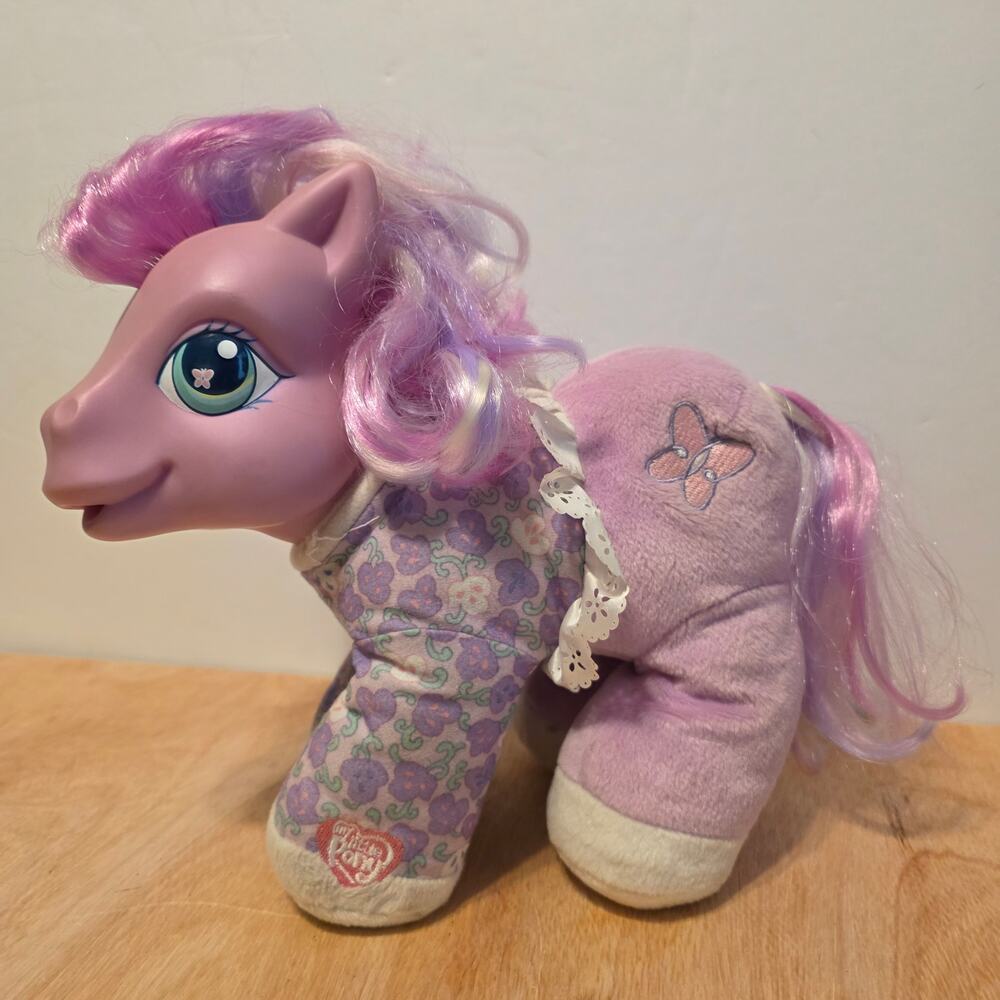 Vintage 2003 Hasbro My Little Pony So Soft Baby Alive Petal Dove Plush